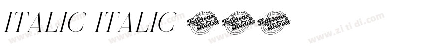italic italic字体转换 italic italic字体转换